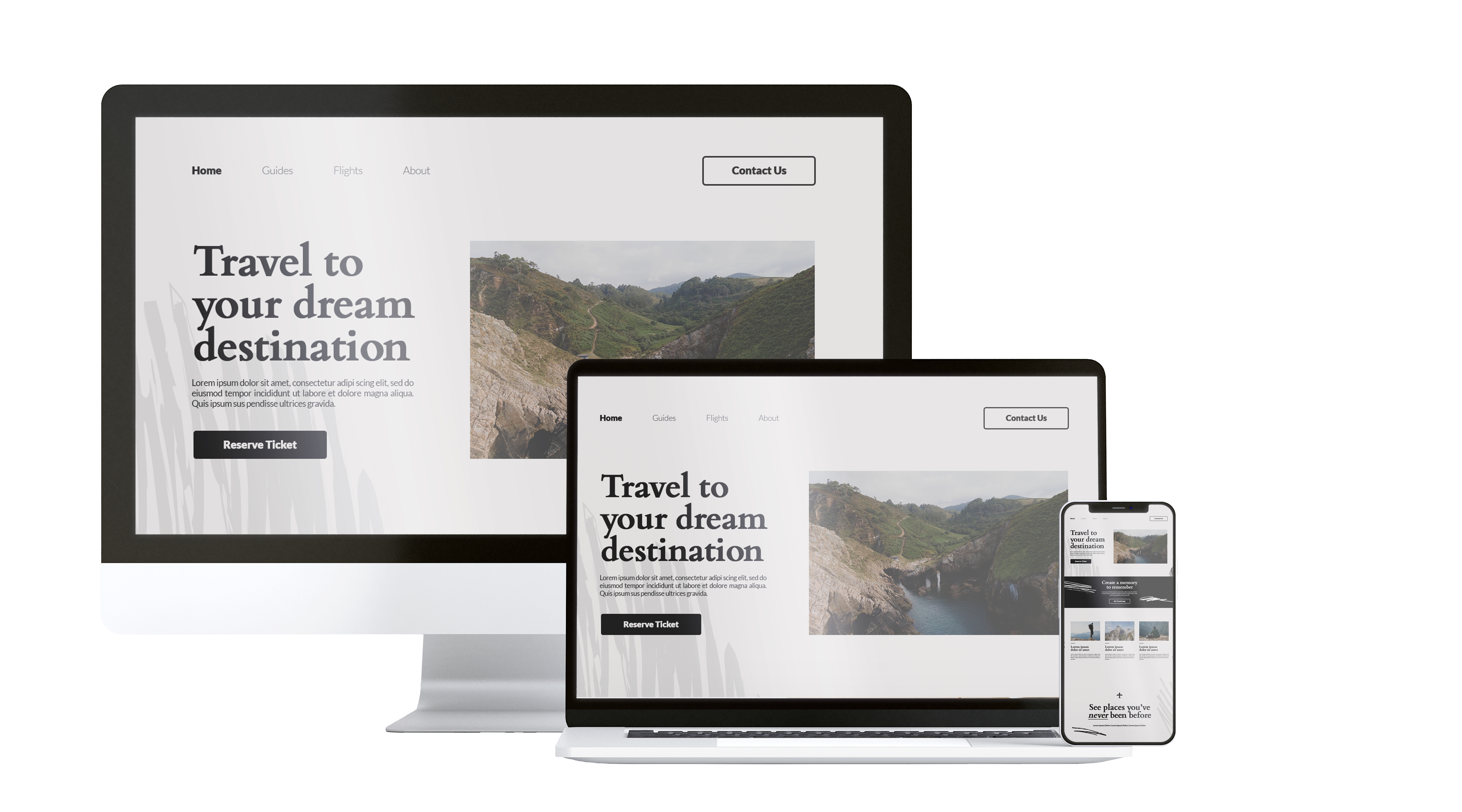 ecran responsive